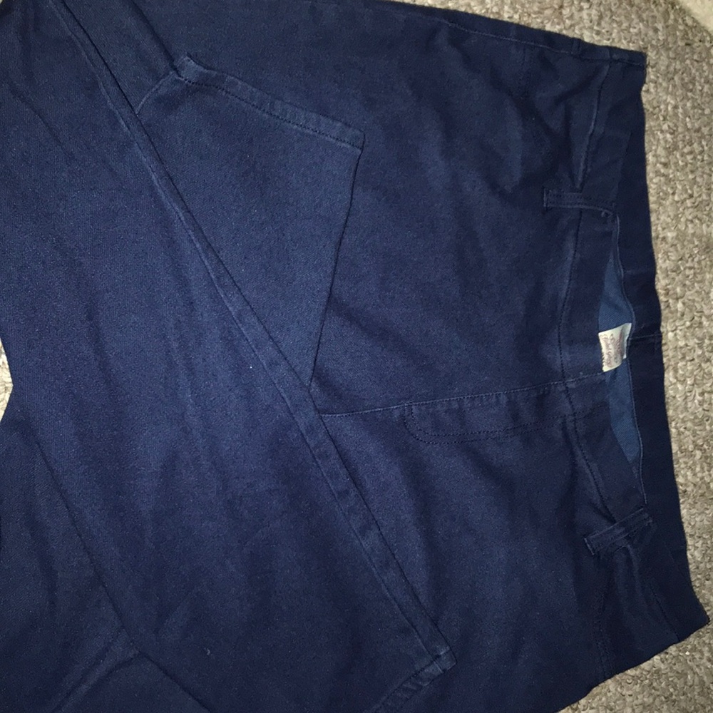 Dark blue jeggings